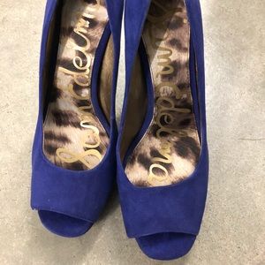 Sam Edelman platform peep toe sandals